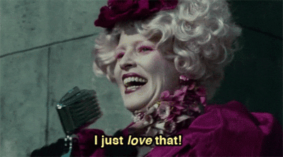 Original Hunger Games Effie GIF