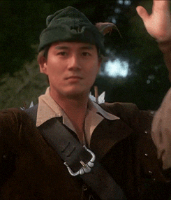 Face swapped Robin Hood GIF result